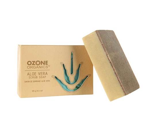 Aloe Vera scrub soap | Ozone Organics